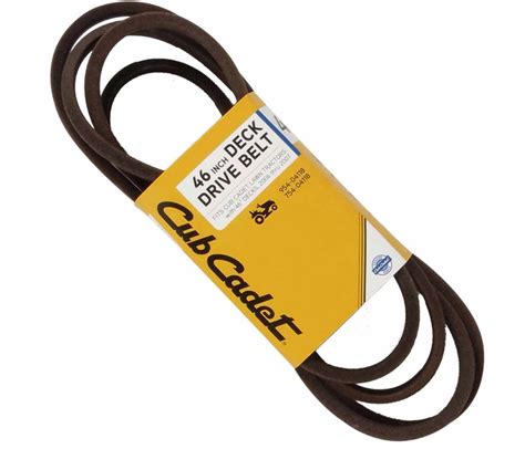Contact information for aktienfakten.de - Use our Parts Diagrams Tool to lookup the belt for your Cub Cadet or our Part Finder to make sure you're ... Riding Mower 46-inch Deck Belt. Item#: 954-04219. From ... 